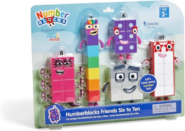 Numberblocks Friends Six to Ten Figures